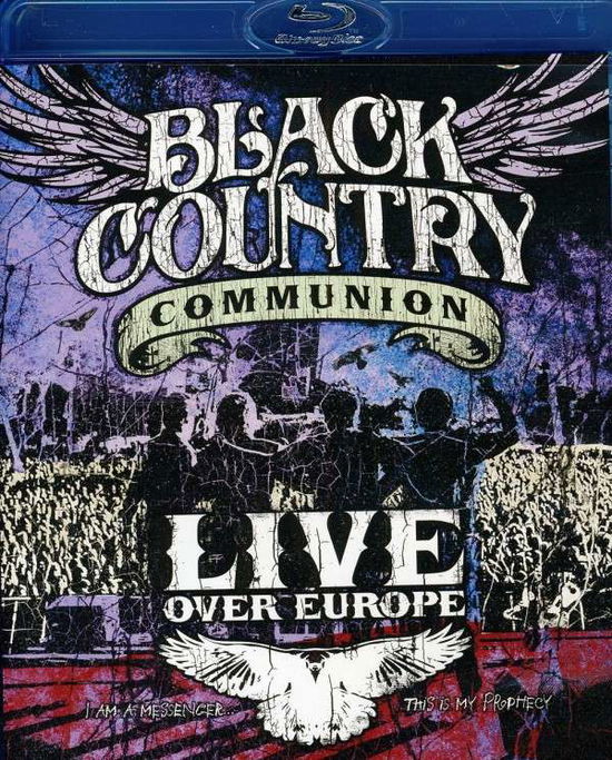 Cover for Black Country Communion · Live over Europe (Blu-Ray) [Digipak] (2011)