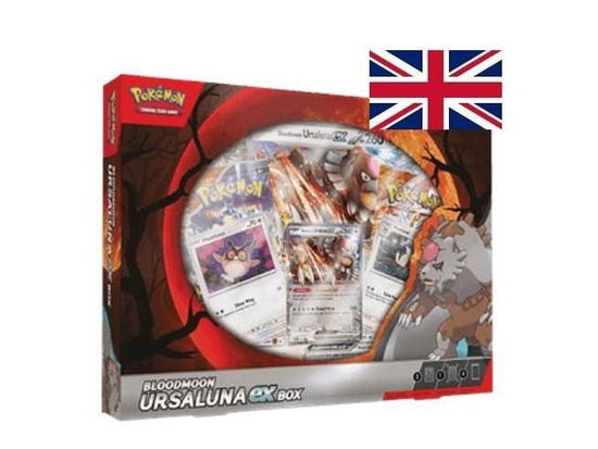 Cover for Pokemon · Bloodmoon Ursaluna Ex Box (pok85881) (Lelut) (2024)