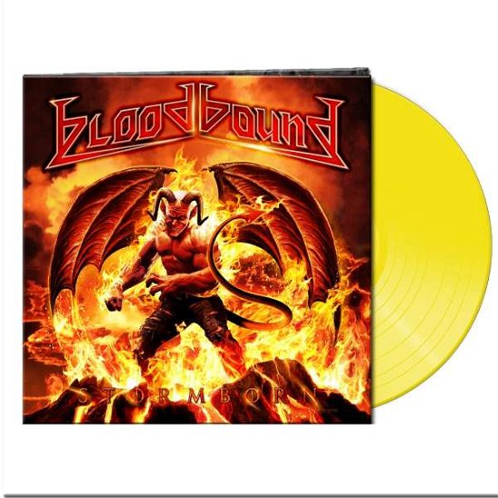 Cover for Bloodbound · Stormborn (Clear Yellow Vinyl) (LP) (2022)