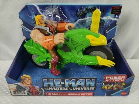 Cover for Masters of the Universe · Motu Animated He Man &amp; Ground Ripper (MERCH) (2022)