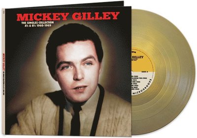 Cover for Mickey Gilley · The Singles Collection: As &amp; Bs 1960-1969 (Gold Vinyl) (LP) [Limited edition] (2022)