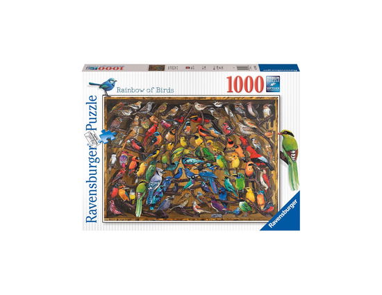 Cover for Ravensburger · Puzzle -  Rainbow Of Birds 1000p (12000281) (Toys)