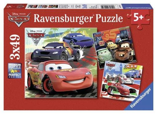 Cover for Ravensburger · Disney Cars - Worldwide Racing Fun 3 X 49 Pc Puzzles (N/A) (2019)