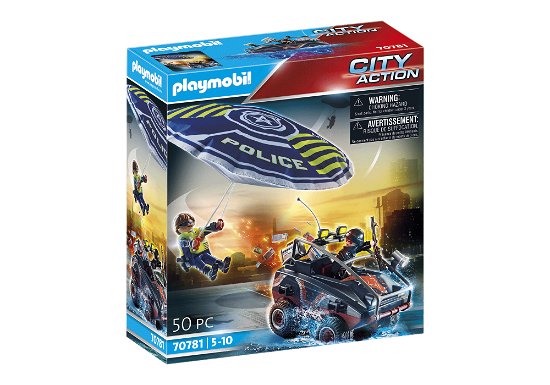 Cover for Playmobil · Playmobil 70781 Politie Achtervolging Amfibievoertuig (Toys)