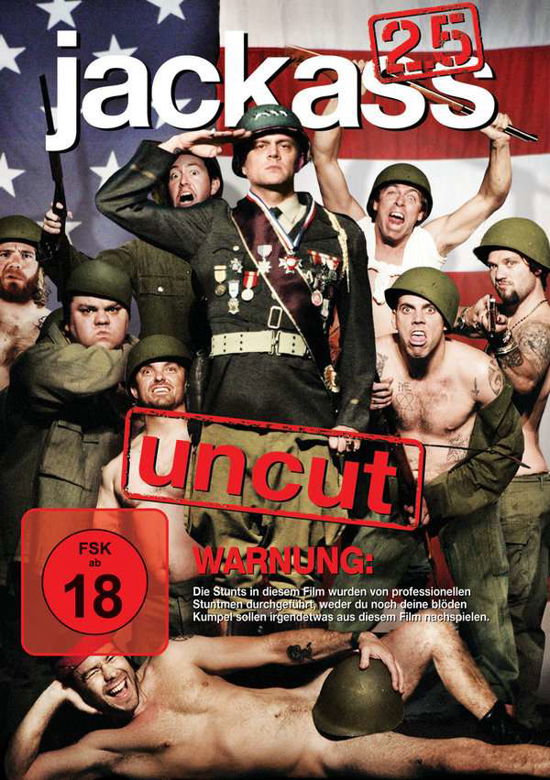 Jackass 2.5-uncut - Dave England,bam Margera,jeff Tremaine - Elokuva - PARAMOUNT HOME ENTERTAINM - 4010884537819 - keskiviikko 16. huhtikuuta 2008