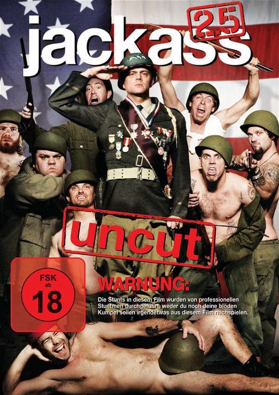 Cover for Dave England,bam Margera,jeff Tremaine · Jackass 2.5-uncut (DVD) (2008)