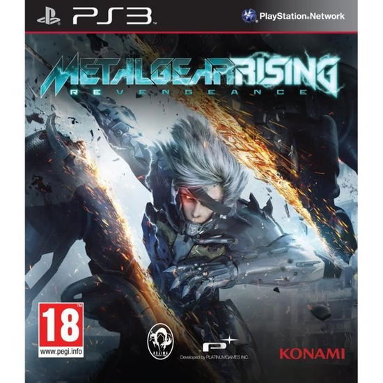 Cover for Playstation 3 · Metal Gear Rising : Revengeance (PS4) (2019)