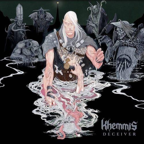 Cover for Khemmis · Deceiver (Indie Exclusive-bone with Pink Splatter) (LP) (2021)