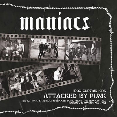 Cover for Maniacs · Iron Curtain Kids Attacked By Punk (LP)