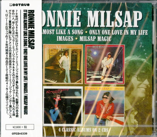 Cover for Ronnie Milsap · It Was Almost Like a Song /  Only One Love in My Life / Images / Milsap Magic (CD) [Japan Import edition] (2018)