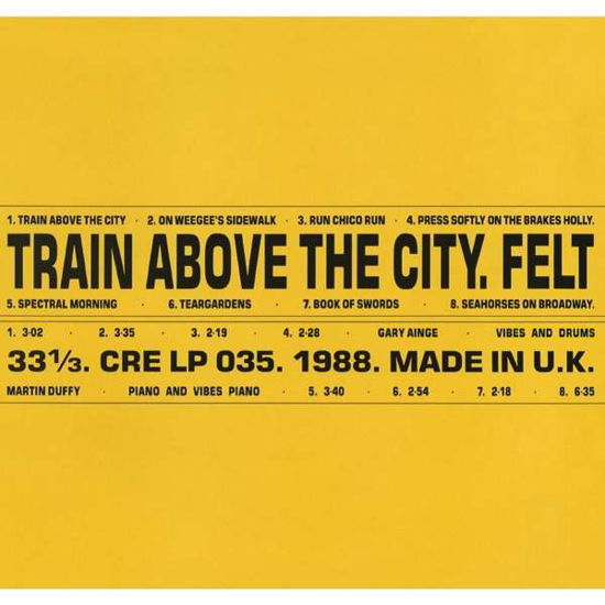 Train Above the City: Deluxe Remastered Gatefold Sleeve Vinyl Edition - Felt - Musiikki - CHERRY RED - 5013929078819 - perjantai 21. syyskuuta 2018