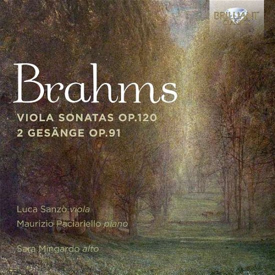 Brahms: Viola Sonatas Op 120 / 2 Gesange Op 91 - Brahms / Mingardo / Sanzo / Paciariello - Musiikki - Arc Music - 5028421952819 - perjantai 18. marraskuuta 2016