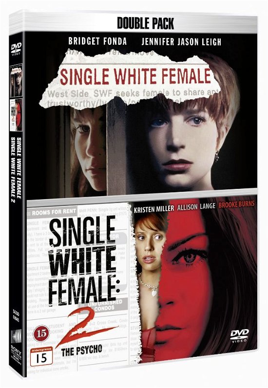 Cover for Doublepack · Single White Female / Single White Female 2 (DVD) (2009)