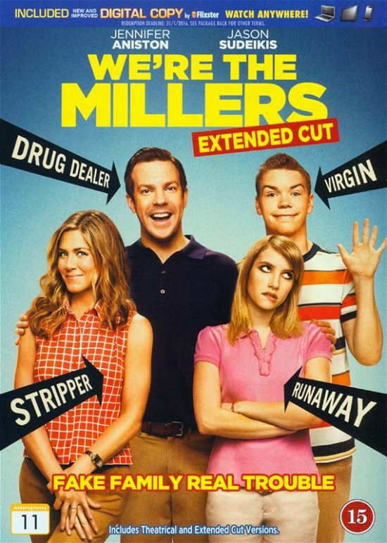 Familien Miller - Nordisk Cover - Familien Miller - Movies - Warner - 5051895252819 - March 20, 2014