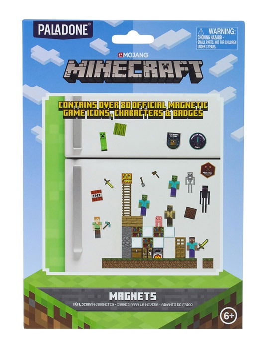 Minecraft Build a Level Magnets - Paladone - Merchandise - Paladone - 5055964743819 - 20. september 2022