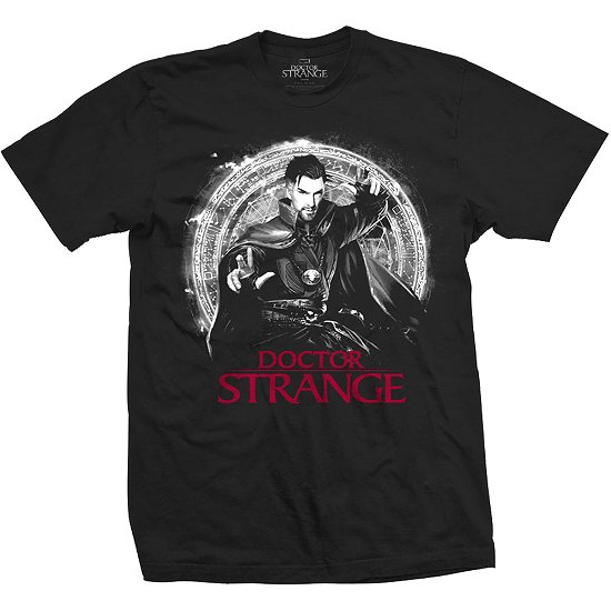 Marvel Comics Unisex Tee: Doctor Strange Mono Pop - Marvel Comics - Merchandise - Bravado - 5055979961819 - 