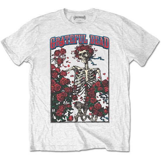 Cover for Grateful Dead · Grateful Dead Unisex T-Shirt: Bertha &amp; Logo (T-shirt) [size S] [White - Unisex edition] (2020)