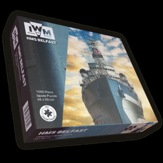 Imperial War Museum HMS Belfast 1000 Piece Puzzle -  - Kirjat - ALL JIGSAWS - 5056318134819 - keskiviikko 29. toukokuuta 2024