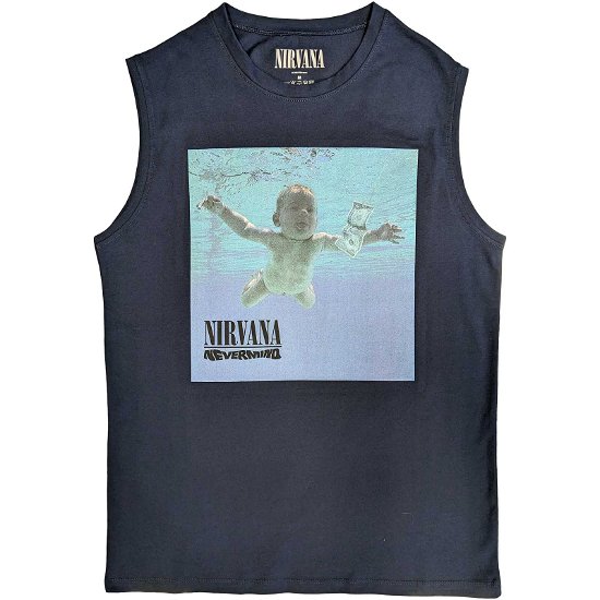 Nirvana Unisex Tank T-Shirt: Nevermind Album - Nirvana - Fanituote -  - 5056561080819 - 