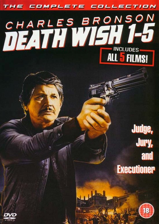Death Wish Collection 1-5 - Charles Bronson - Filme - FICUT - 5060057210819 - 13. Januar 2014