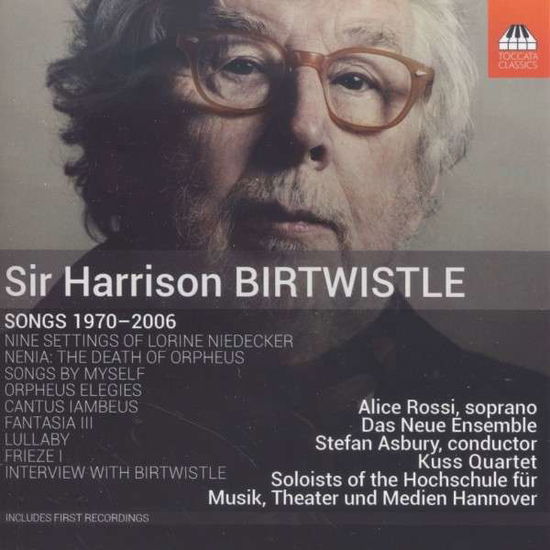 Cover for H. Birtwistle · Songs 1970-2006 (CD) (2015)