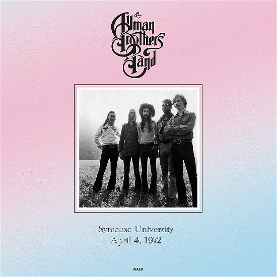 Cover for Allman Brothers Band · Syracuse Univ. April 1972 (LP) (2022)