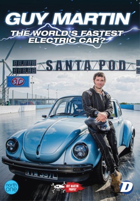 Cover for Guy Martin the Worlds Fastest · Guy Martin: The Worlds Fastest Electric Car? (DVD) (2021)