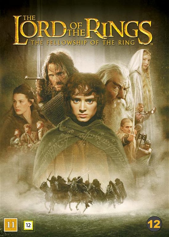 Cover for Lord of the Rings 1 · The Fellowship of the Ring - Theatrical Cut (DVD) (2019)