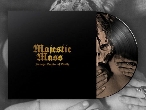 Cover for Majestic Mass · Savage Empire of Death (12&quot;) [Picture Disc, Limited edition] (2024)