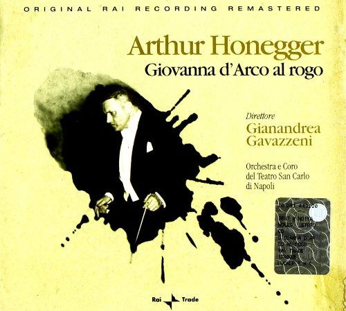 Cover for Arthur Honegger  · Giovanna D'arco Al Rogo (CD)