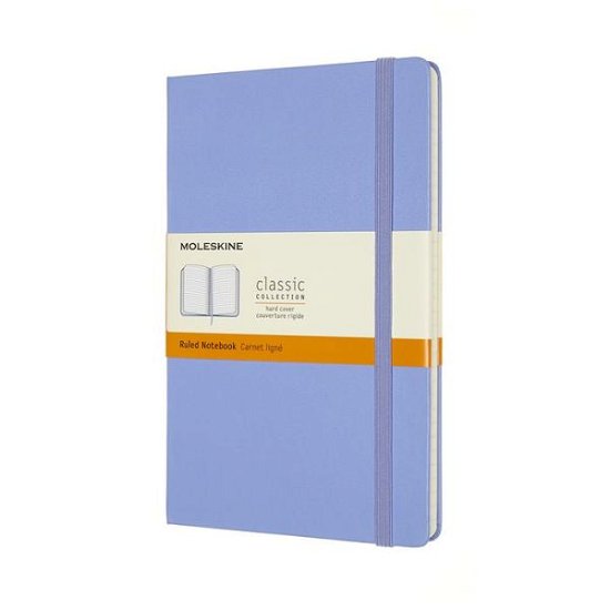 Cover for Moleskine Large Ruled Hardcover Notebook: Hydrangea Blue (Book) (2020)