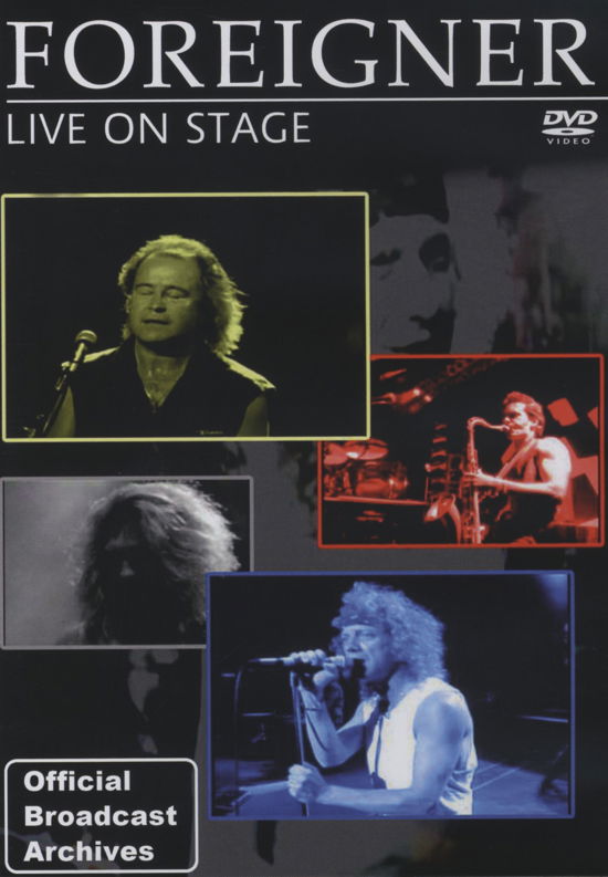 Cover for Foreigner · Live on Stage / Live in (MDVD) (2011)