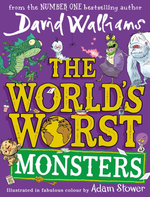 Cover for David Walliams · The World’s Worst Monsters (Innbunden bok) (2023)