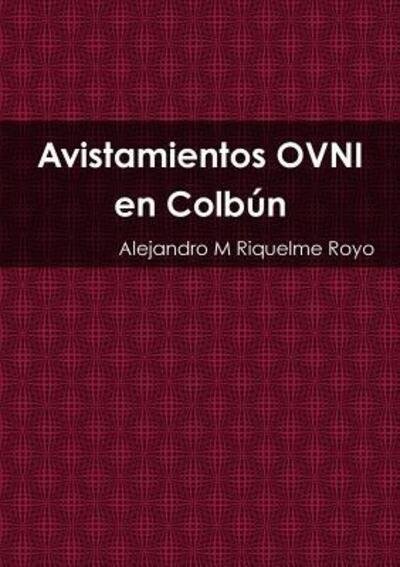 Cover for M Alejandro Riquelme Royo · Avistamientos Ovni En Colbun (Paperback Book) (2017)