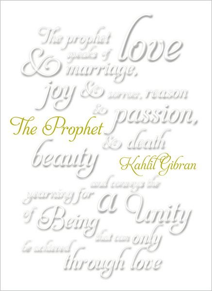 The Prophet - Kahlil Gibran - Libros - Cornerstone - 9780434290819 - 13 de septiembre de 1993