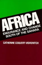 Cover for Catherine Coquery-Vidrovitch · Africa: Endurance and Change South of the Sahara (Paperback Book) (1992)