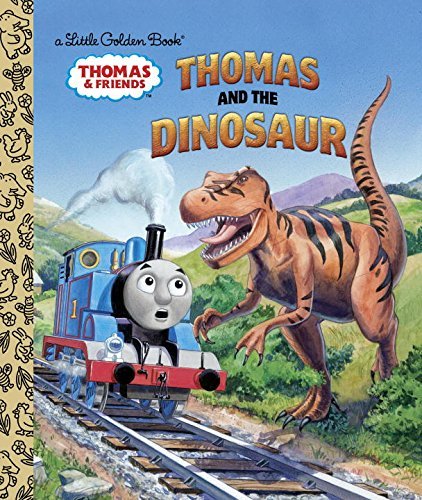 Cover for Golden Books · Thomas and the Dinosaur (Thomas &amp; Friends) (Little Golden Book) (Hardcover bog) (2015)