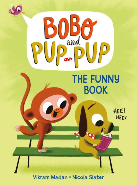 Cover for Vikram Madan · The Funny Book (Bobo and Pup-Pup): (A Graphic Novel) - Bobo and Pup-Pup (Hardcover Book) (2022)