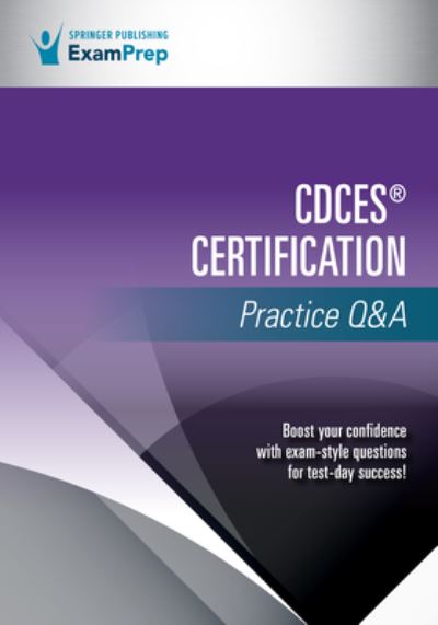 Cover for Springer Publishing Company · CDCES® Certification Practice Q&amp;A (Paperback Book) (2022)