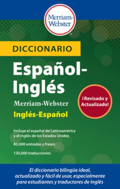 Cover for Merriam-Webster · Diccionario Español-Inglés Merriam-Webster (Taschenbuch) (2021)