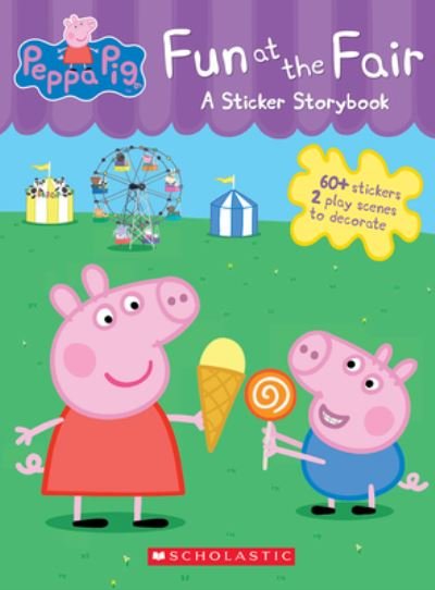 Cover for Scholastic · Fun at the Fair a Sticker Storybook (Buch) (2016)