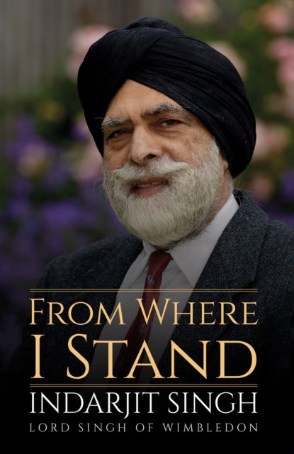 Cover for Indarjit Singh · From Where I Stand (Paperback Book) (2022)