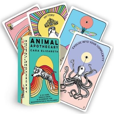 Cover for Cara Elizabeth Harmsen · Animal Apothecary: A 44-Card Oracle Deck &amp; Guidebook for Manifestation &amp; Fulfillment (Lernkarteikarten) (2022)
