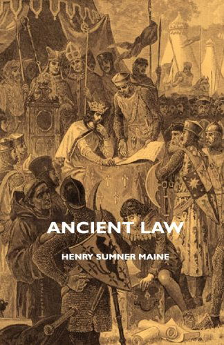 Cover for Henry James Sumner Maine · Ancient Law (Paperback Book) (2007)