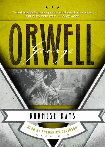 Cover for George Orwell · Burmese Days: a Novel (Lydbog (CD)) [Library, Unabridged Library edition] (1998)