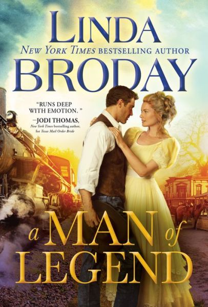 Cover for Linda Broday · A Man of Legend - Lone Star Legends (Paperback Book) (2022)