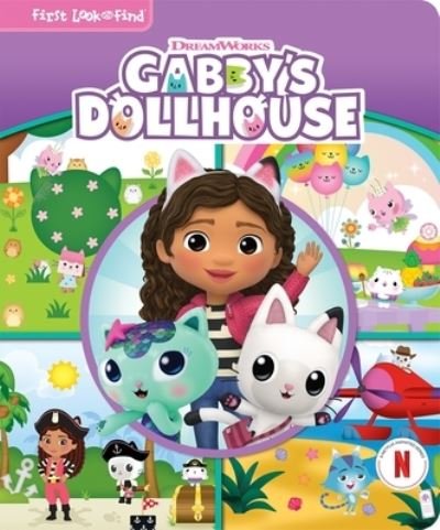Cover for P I Kids · Gabbys Dollhouse Midi First Look &amp; Find (Inbunden Bok) (2023)