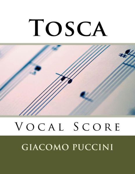 Cover for Giacomo Puccini · Tosca - Vocal Score (Italian and English): Ricordi Edition (Paperback Book) (2015)