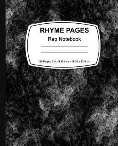 Cover for Hip Hop · Rhyme Pages (Paperback Bog) (2015)