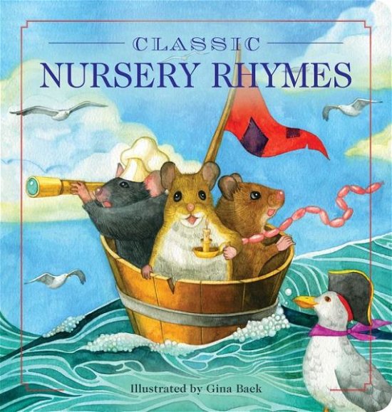 Cover for Gina Baek · Classic Nursery Rhymes Oversized Padded Board Book: A Collection of Limericks and Rhymes for Children! - Oversized Padded Board Books (Kartongbok) (2020)